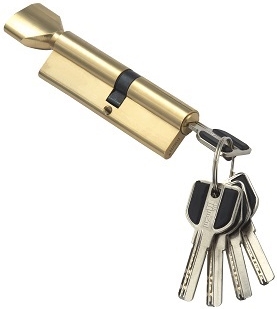 Личинка MSM CW60/50 перфоключ ключ/вертушка PB Полированная латунь
