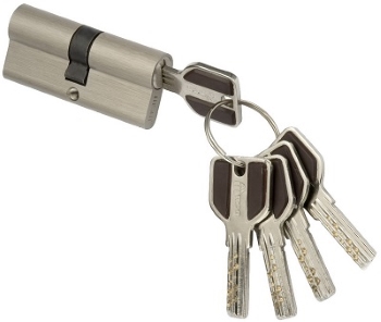 Личинка MSM C50/40 перфоключ ключ/ключ SN Матовый никель