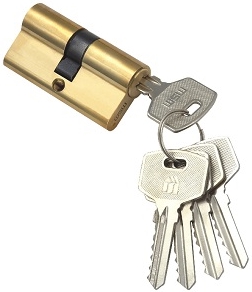 Личинка MSM N40/30 английский ключ/ключ PB Полированная латунь