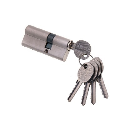 Цилиндровый механизм DAMX N40/30 английский ключ/ключ SN Матовый никель