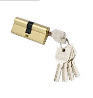Личинка DAMX C70 перфоключ ключ/ключ PB Полированная латунь