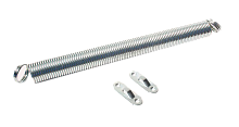 Пружина дверная Цинк Ф24 mm цинк (30)