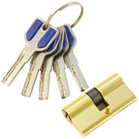 Личинка Самир C60 перфоключ ключ-ключ PB Полированная латунь