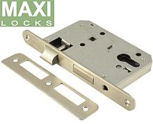Замок врезной MAXI Locks ML55 для ДААЗ SN Матовый никель