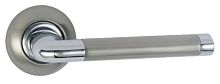 Ручка на розетке MAXI Locks R105 SN/CP Матовый никель/Хром