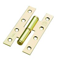 Петли съемные MSM 110 без колпачка PB Полированная латунь R Правая