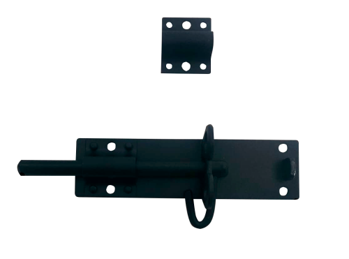 Задвижка гаражная ЗТ-150 BN Черный