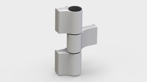 Петля для алюминиевых дверей ППД-3 (A) RAL9016 Белый