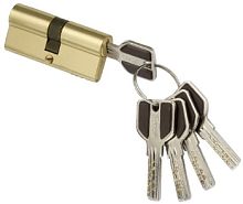Личинка MSM C70 перфоключ ключ/ключ SB Матовая латунь