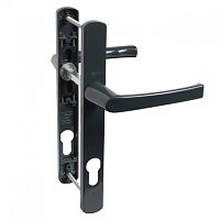 Ручка для пластиковых дверей с подпружиненная 85 Серый антрацит RL7016