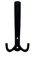 Крючок тройной Maxi Locks 8021-82g цинк BN Матовый черный