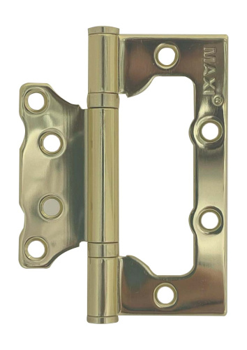 Петли неврезные MAXI Locks 100mm PB Полированная латунь