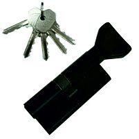 Цилиндровый механизм MAXI Locks NW70 английский ключ/вертушка BLM Матовый черный