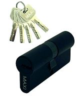Цилиндровый механизм MAXI Locks C70 перфо.ключ-ключ BLM Матовый черный