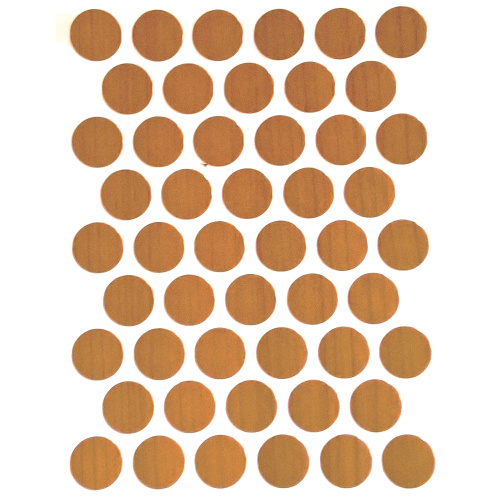 Заглушка самоклеющаяся Weiss PC2155/ №02 d14 ольха 50шт/лист Заглушка самоклеющаяся Weiss PC2155/ №02 d14 ольха 50шт/лист