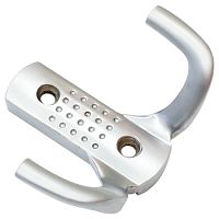Крючок двойной Maxi Locks 8020-50g с точками цинк SN Матовый никель