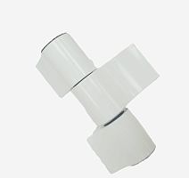 Петля для пластиковых дверей (GD0035)  Белый