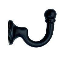 Крючок ввертный Maxi Locks 1188 BLM Матовый черный