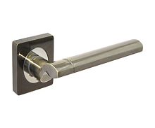 Ручка на розетке MAXI Locks S501 AB/CP Бронза/Хром