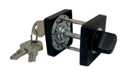 Накладка-фиксатор с ключом MAXI Locks SW1ET BLM Матовый черный
