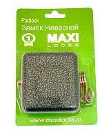 Замок навесной Maxi Locks PL-117 кирпич под чебоксары 90мм Блистер