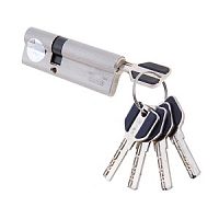 Личинка MSM C55/35 перфоключ ключ/ключ SN Матовый никель