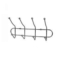 Вешалка на планке 5504-4  CP Хром