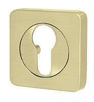 Накладка под цилиндр Armadillo CYLINDER ET/SQ-21SG-1 SG Матовое золото