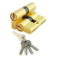 Цилиндровый механизм MAXI Locks EN60 англ.ключ-ключ PB Полированная латунь